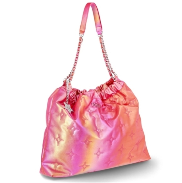 Paris Hilton Pink and Orange Bag - Picture 2 of 5